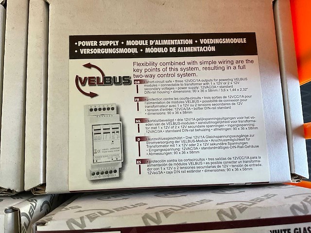 Velbus domotica onderdelen - afbeelding 4 van  4
