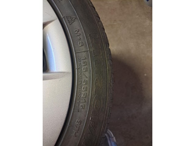 Velg + banden bmw 4 x - afbeelding 4 van  5
