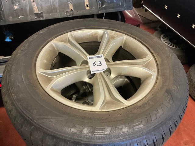 Velg met band (4x) - afbeelding 1 van  2