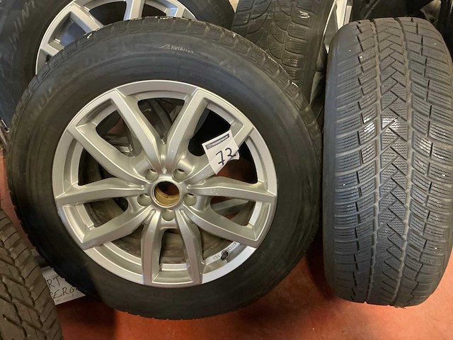 Velg met winterband (4x) - afbeelding 2 van  3