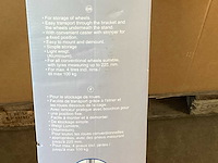 Velgenstandaard, verrijdbaar, 100kg - afbeelding 3 van  3