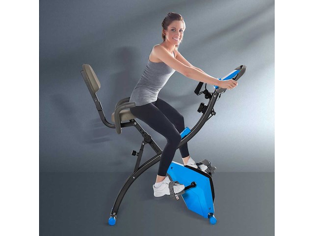 Vélo d'appartement pliable, vélo d'exercice, home traîner pour adultes - afbeelding 2 van  8