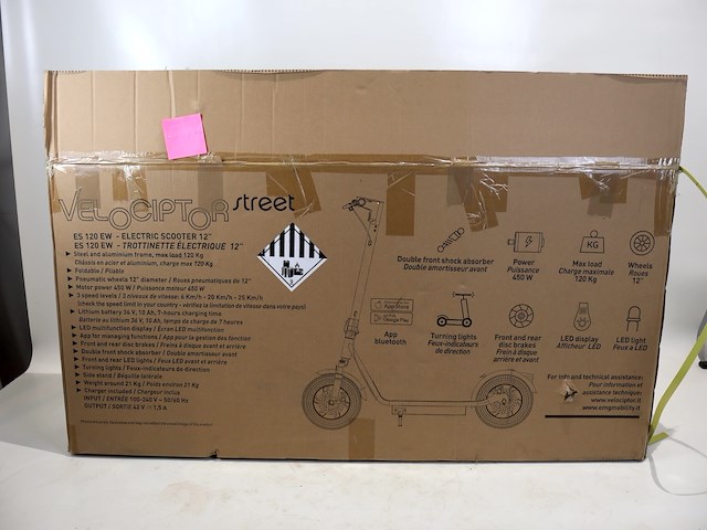 Velociraptor street step onderdelen - afbeelding 1 van  8