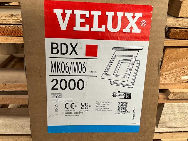 Velux bdx mk06/m06 isolatieframe - afbeelding 1 van  3