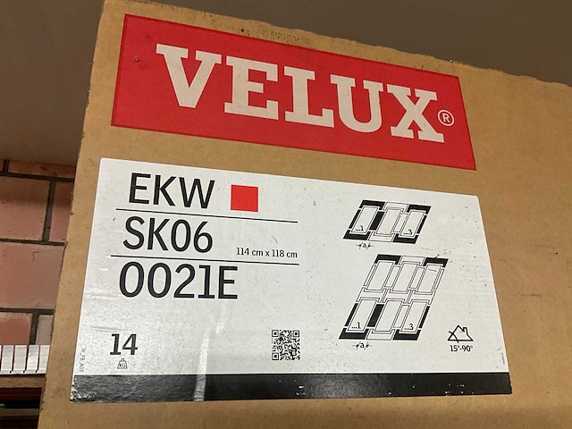 Velux bdx sk06/s06 2000 isolatiekaders (7x) en 2 rolgordijnen - afbeelding 4 van  12
