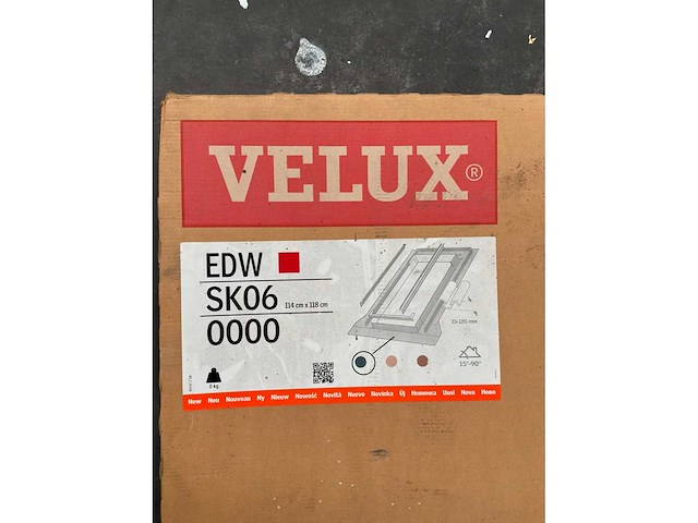 Velux edw sk06 gootstuk voor dakpannen - afbeelding 1 van  2