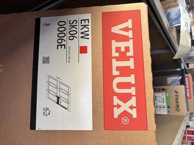 Velux ekw sk06 0006e 114x118 - afbeelding 2 van  3