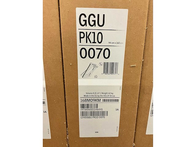 Velux ggu pk10 0070 raam (5x) - afbeelding 2 van  3