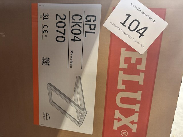 Velux gpl ck 04 2070 - afbeelding 1 van  2