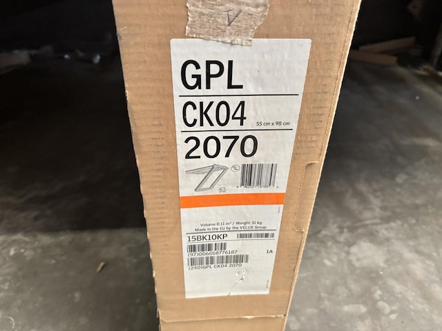 Velux gpl ck 04 2070 - afbeelding 2 van  2