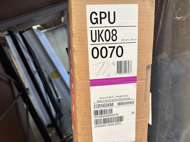 Velux gpu uk08 0070 134x140 - afbeelding 2 van  2