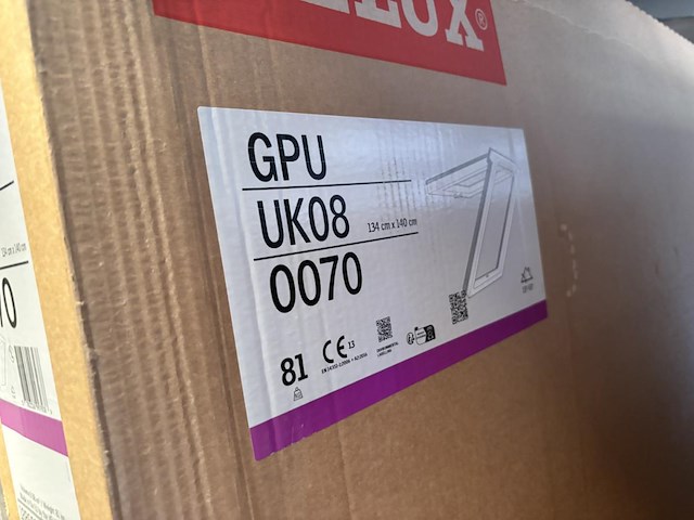 Velux gpu uk08 0070 134x140 - afbeelding 1 van  2