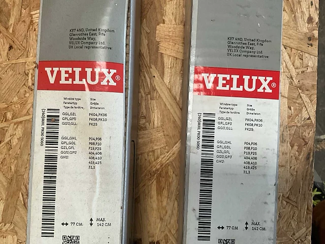 Velux mhl pk00/p00 buitenzonwering (2x) - afbeelding 1 van  4
