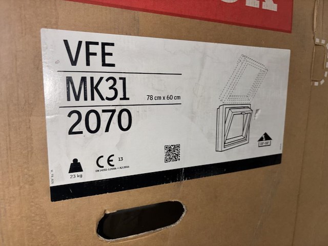 Velux vfe mk31 78x60 - afbeelding 2 van  3