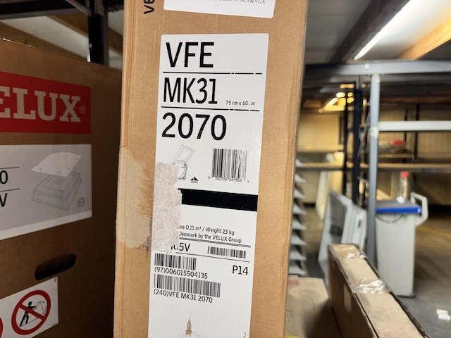 Velux vfe mk31 78x60 - afbeelding 3 van  3
