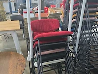 Velvet barstoelen flexfurn teddy (6x) - afbeelding 5 van  5