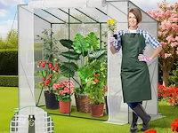 Velway tomatenkas met folie, stabiel, 208 x 81 x 170/141 cm - afbeelding 5 van  6