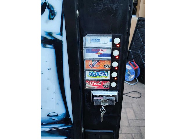 Vendo vdi 189-5 – gekoelde drankautomaat – 230v – 5 selecties - afbeelding 7 van  11