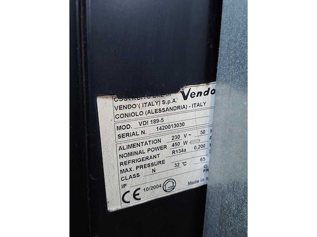 Vendo vdi 189-5 – gekoelde drankautomaat – 230v – 5 selecties - afbeelding 5 van  5