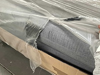 Vente-unique viera-rec1 stoffen zetel/chaise longue - afbeelding 4 van  5