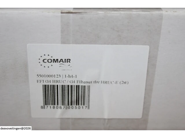 Ventilair hruc-g4 / g4-filterset voor hruc-e (2 stuks) - afbeelding 3 van  4