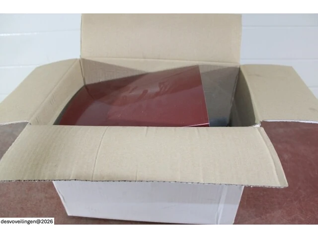 Ventilair metalen dakkap rood 150mm - afbeelding 2 van  5