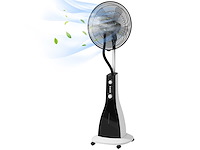 Ventilateur avec brumisateur 2 en 1, 3 vitesses, minuterie, réservoir 3 l - afbeelding 3 van  7