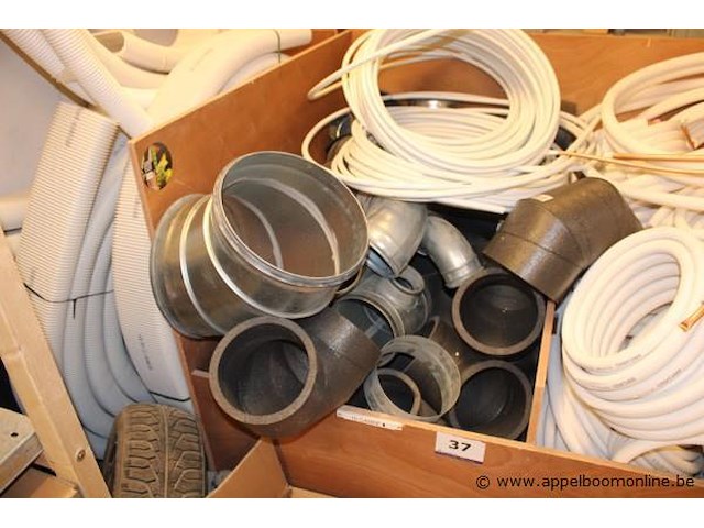 Ventilatie- en installatiebuizen (isolatie, bochten en leidingen) - afbeelding 1 van  1