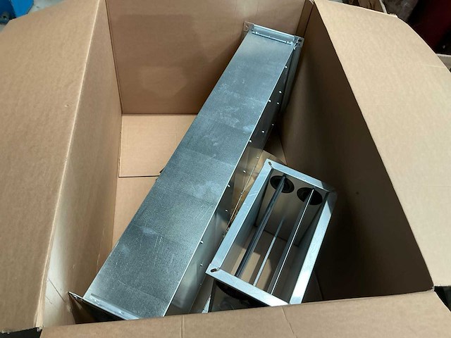 Ventilatiedemper met vav-klep - afbeelding 1 van  3