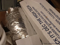 Ventilatiekanaal (flexibele aluminium buis) - afbeelding 2 van  2