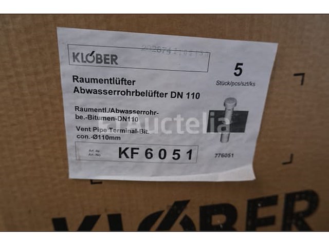 Ventilatieopeningen voor platte daken in klober - afbeelding 5 van  5