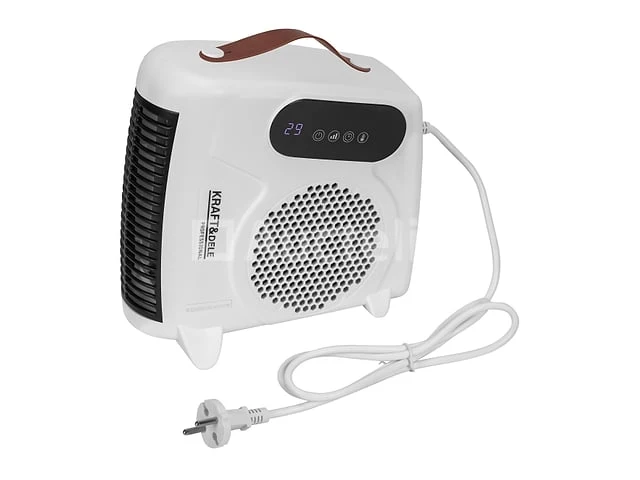 Ventilatorkachel, 2000w elektrische kachel + afstandsbediening - afbeelding 1 van  2