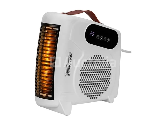 Ventilatorkachel, 2000w elektrische kachel + afstandsbediening - afbeelding 2 van  2