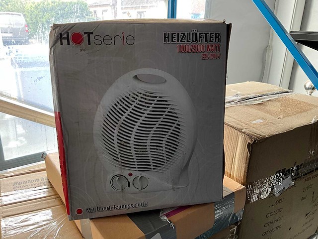 Ventilatorkachel electrisch - afbeelding 1 van  2