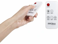 Ventilatorverwarming + afstandsbediening - afbeelding 2 van  3