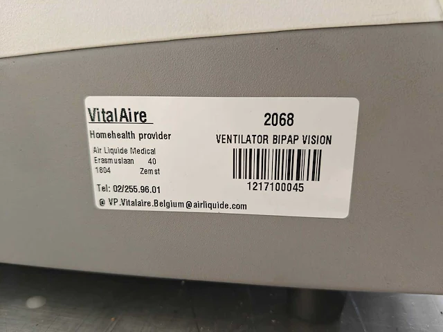 Ventilatory support system - respironics - bipap vision - afbeelding 3 van  7