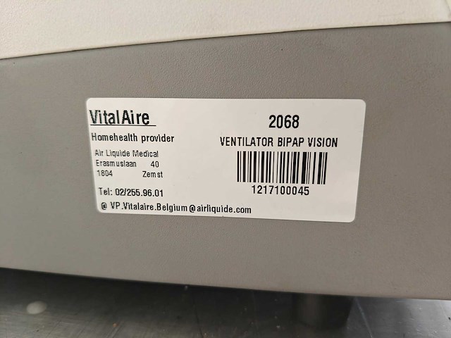 Ventilatory support system - respironics - bipap vision - afbeelding 3 van  7
