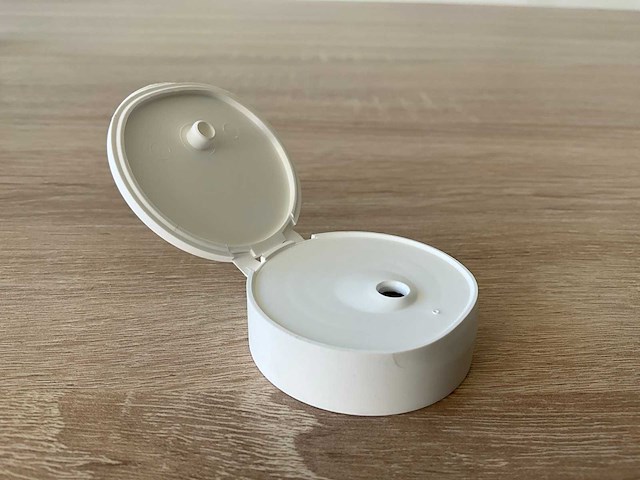 Venus flip top cap pp white color - special click deksel (3769x) - afbeelding 1 van  6