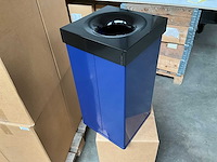 Vepa bins carro flame vlamdovende papierbak metaal 55 liter (2x) - afbeelding 5 van  7