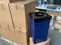 Vepa bins carro flame vlamdovende papierbak metaal 55 liter (3x) - afbeelding 7 van  7