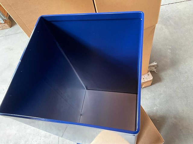 Vepa bins carro flame vlamdovende papierbak metaal 55 liter (3x) - afbeelding 2 van  4