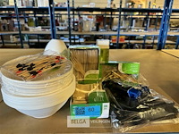 Vepakking bakjes,kommetjes (hout,plastic) - afbeelding 3 van  3