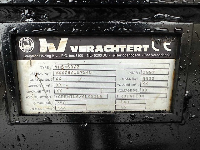 Verachtert - 1997 - vhs 60-2 - ijzerschaar - afbeelding 12 van  19