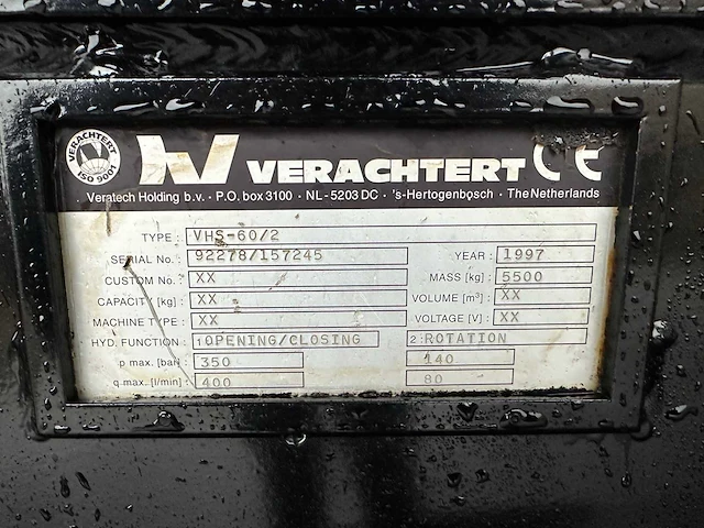 Verachtert - 1997 - vhs 60-2 - ijzerschaar - afbeelding 4 van  19