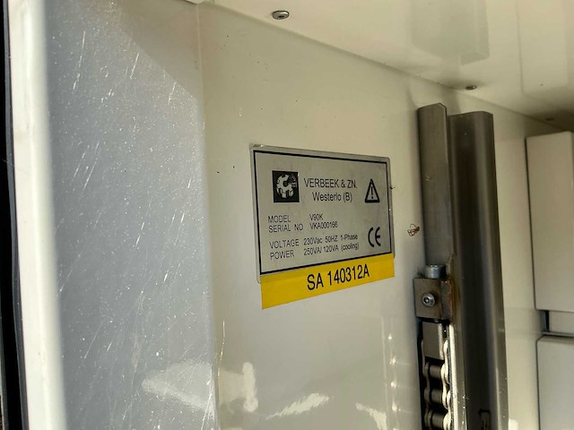 Verbeek&zn v90k broodautomaat - afbeelding 5 van  6