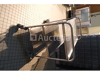 Verbeelen roestvrijstalen bedieningstrolley - afbeelding 4 van  5