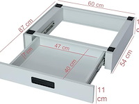 Verbindingsset voor wasmachine en wasdroger - afbeelding 3 van  3