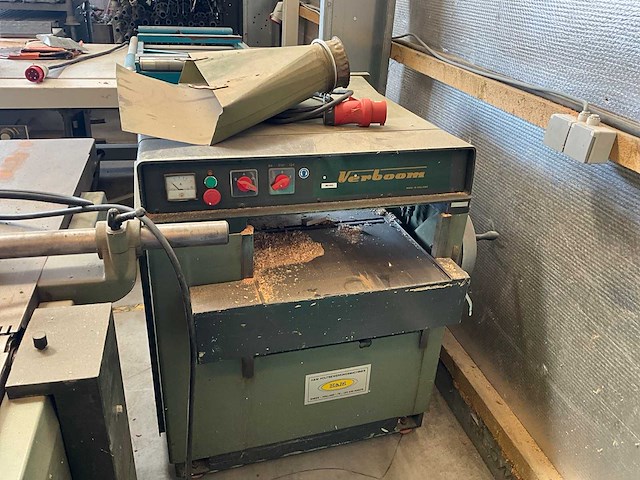 Verboom tafelschaafmachine diktebank - afbeelding 1 van  4