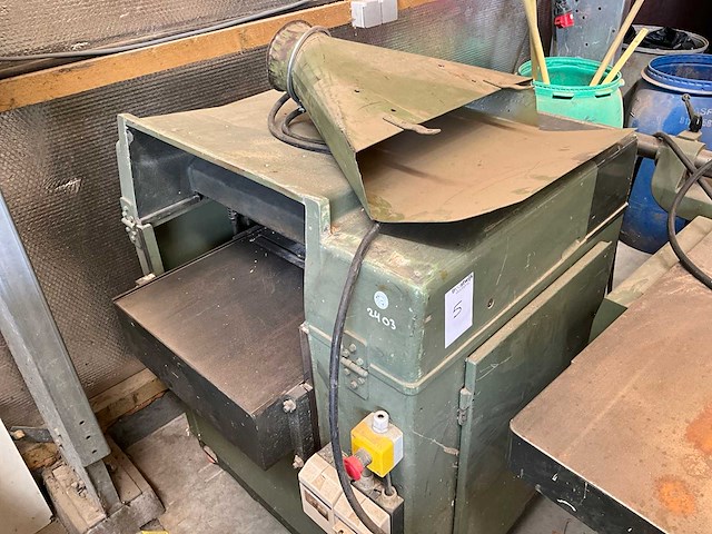Verboom tafelschaafmachine diktebank - afbeelding 3 van  4