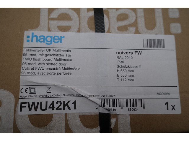 Verdeelkast hager - afbeelding 2 van  2